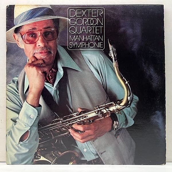 レコードメイン画像：良好!! 初版 JC規格 BC無し USオリジナル DEXTER GORDON Manhattan Symphonie ('78 Columbia) As Time Goes By ほか デクスター・ゴードン