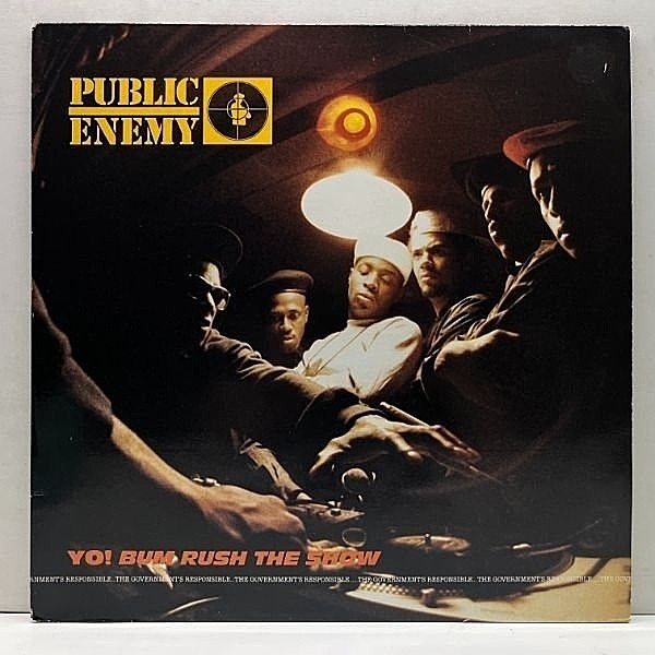 レコードメイン画像：良好!! 専用インナー完品 EUオリジナル PUBLIC ENEMY Yo! Bum Rush The Show ('87 Def Jam) パブリック・エナミー LP 記念すべき1st.