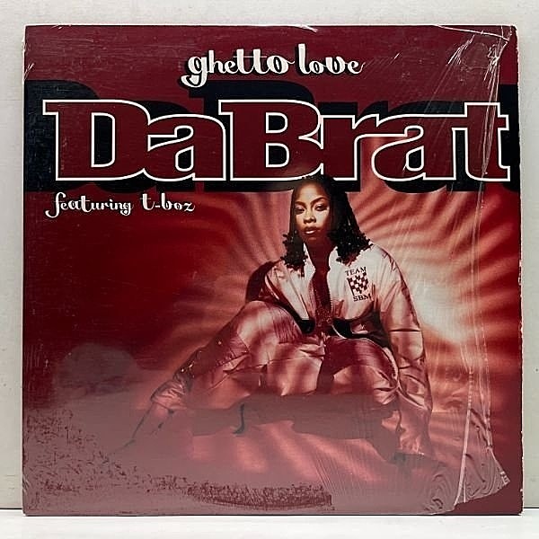 レコードメイン画像：【DEBERGE／All This Love使い】シュリンク良好!! USオリジナル DA BRAT feat. T-BOZ Ghetto Love ('96 So So Def) メロウラップ 米 原盤