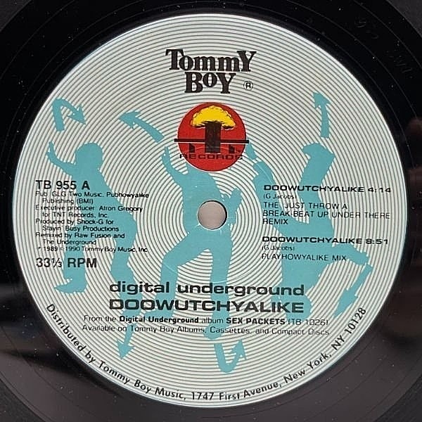 DIGITAL UNDERGROUND / Doowutchyalike / Packet Man (12
