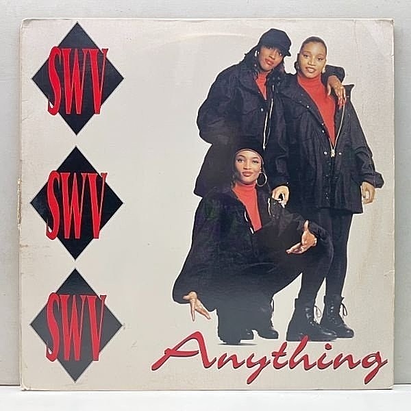 レコードメイン画像：【FREEDOM／Get Up and Dance使い】USオリジナル 12インチ SWV Anything (RCA 07863 62823-1) '90s R&B Classics 米 原盤