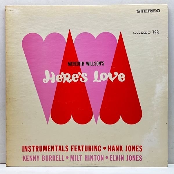 HANK JONES / KENNY BURRELL / MILT HINTON / Here's Love (LP