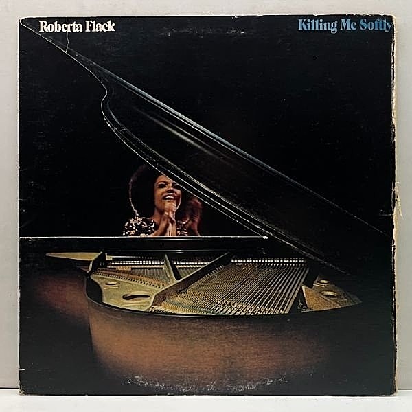 レコードメイン画像：良好盤!! US初期プレス ROBERTA FLACK Killing Me Softly (Atlantic SD 7271) やさしく歌って 特殊・変形GFジャケット ROCKEFELLERアドレス