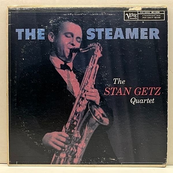 レコードメイン画像：良好盤!! USオリジナル MONO 初回トランペッター 深溝 STAN GETZ The Steamer (MG V-8294) ワンホーン名盤 w/ Lou Levy, Leroy Vinnegar