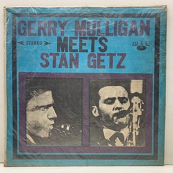 レコードメイン画像：良好盤!!【珍盤・半透明仕様・台湾プレス】STAN GETZ, GERRY MULLIGAN Getz meets Mulligan ('57 Verve) ゲッツ＆マリガンの競演