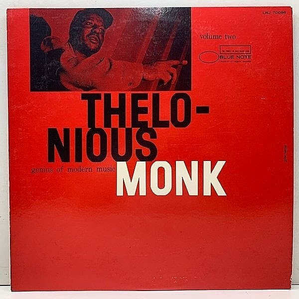 レコードメイン画像：極美盤【MONO】THELONIOUS MONK Genius Of Modern Music Volume 2 (Blue Note 1511) セロニアス・モンク 第二集 JPN 70s モノラル