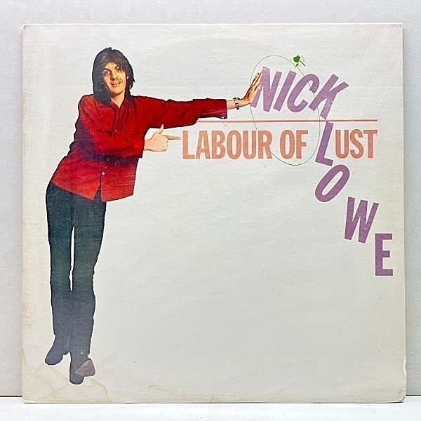 レコードメイン画像：美盤!! Cut無し 初版 JC規格 USオリジナル NICK LOWE Labour Of Lust ('79 Columbia) いかした愛の放浪者 Cruel To Be Kind 恋する二人