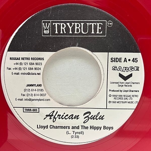 LLOYD CHARMERS / HIPPY BOYS / African Zulu / Safari (7