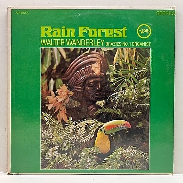 レコードメイン画像：【DE LA SOUL Supa Emceeネタ！Summer Samba】美盤!! USオリジナル WALTER WANDERLEY Rain Forest ('66 Verve) Capitolプレス Club Edition