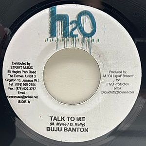 レコード画像：BUJU BANTON / Talk To Me