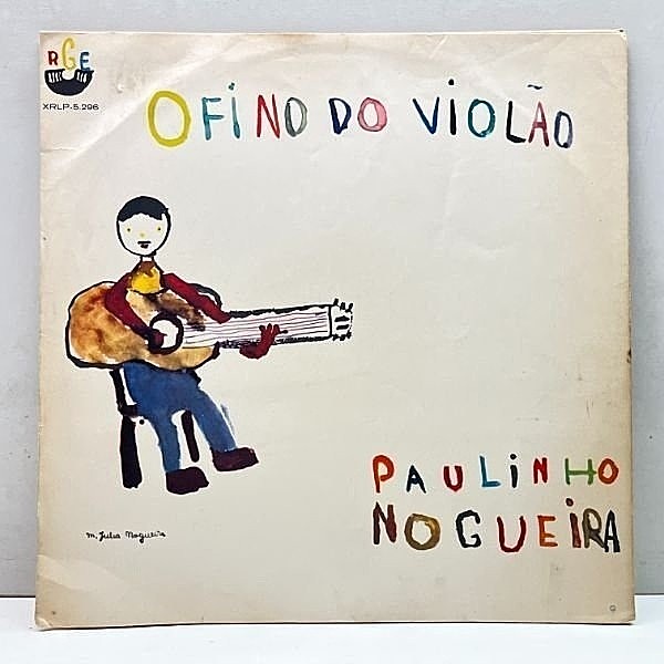 レコードメイン画像：【ボサノヴァ不朽の名盤】伯オリジナル PAULINHO NOGUEIRA O Fino Do Violao ('65 RGE) パウリーニョ・ノゲイラ 極上のギターインスト