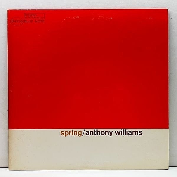 レコードメイン画像：美盤!! ANTHONY [TONY] WILLIAMS Spring (Blue Note BST 84216 - GXK 8007) トニー・ウィリアムス／スプリング JPN キング Kingプレス