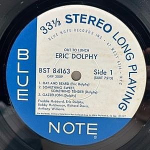 Eric Dolphy – Out To Lunch! – Vinyl (LP, Album, Stereo