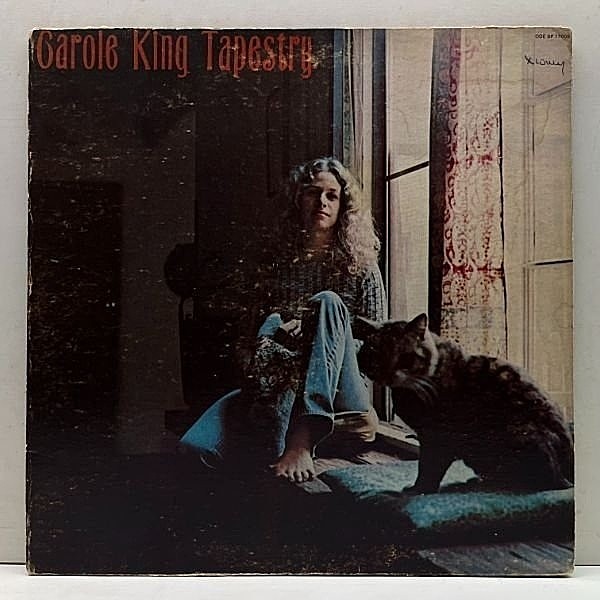 レコードメイン画像：US初期プレス CAROLE KING Tapestry ('71 Ode) ゲートフォールドJK 米SSW 不朽の名盤 キャロル・キング／つづれおり 代表作