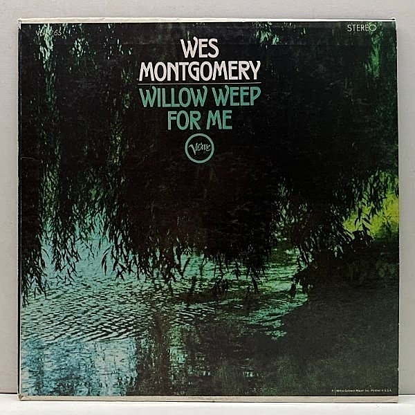 レコードメイン画像：【At The Half Noteに未収の未発表集】USオリジナル WES MONTGOMERY Willow Weep For Me ('69 Verve) Capitolプレス Club Edition