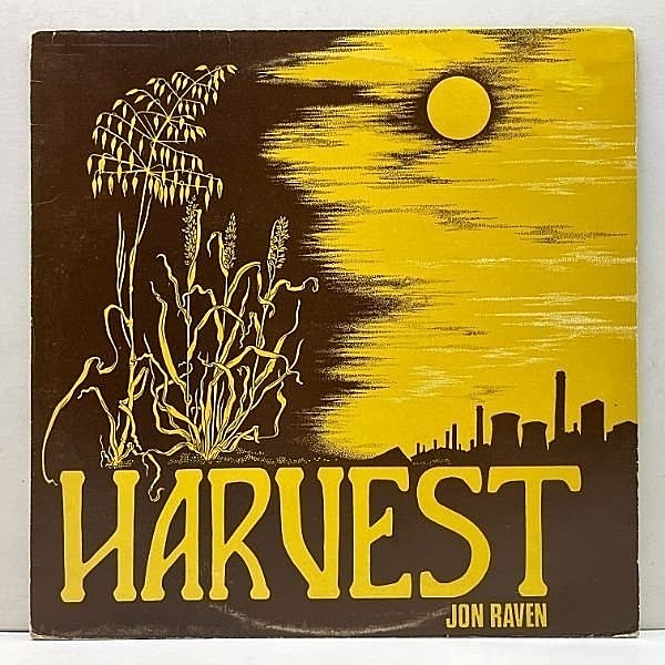 レコードメイン画像：【芳醇な英国郷土が香るトラッドフォーク】美盤!! UKオリジナル JON RAVEN Harvest ('76 Broadside) 専用小型冊子 希少 BRITISH FOLK 傑作