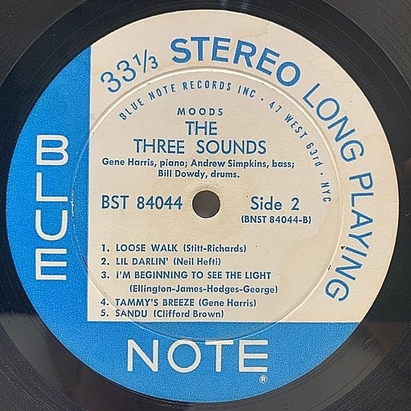 gene ＬＰレコード　97年オリジナル GENE HARRIS THE 3 SOUNDS LPレコード
