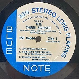 【ＲＶＧ刻印入り】★ブルー・ノート★『ＭＯＯＤＳ』ザ・スリー・サウンズ THREE SOUNDS / Moods (LP) / Blue Note | WAXPEND RECORDS