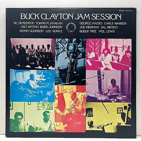 レコードメイン画像：美盤!! JPNオリジナル BUCK CLAYTON Jam Session Vol. 2 (Overseas) w/ Joe Newman, Lee Konitz, Tommy Flanagan NY録音のジャムセッション