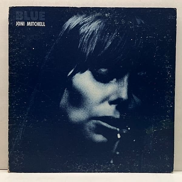 レコードメイン画像：入手難!概ね良好! BG刻印 初回 W無し USオリジナル JONI MITCHELL Blue ('71 Reprise) 青インナー ジョニ・ミッチェル／ブルー TAS優秀録音