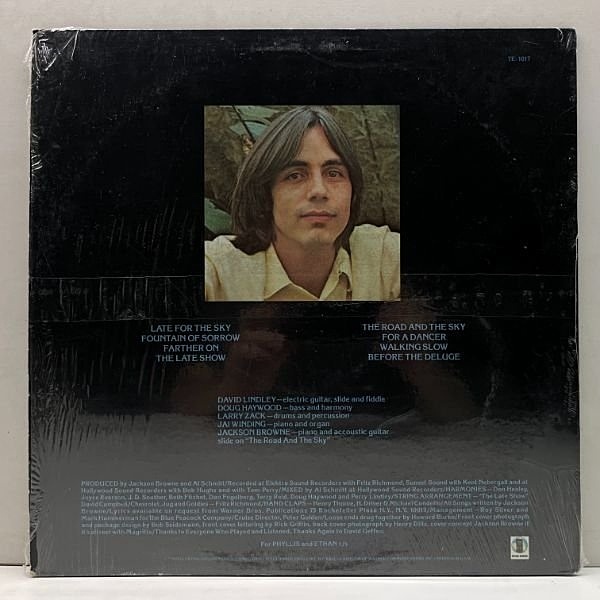 JACKSON BROWNE / Late For The Sky (LP) / Asylum | WAXPEND