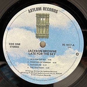 LP JACKSON BROWNE Jackson Browne IAP80527PROM ASYLUM JAPAN
