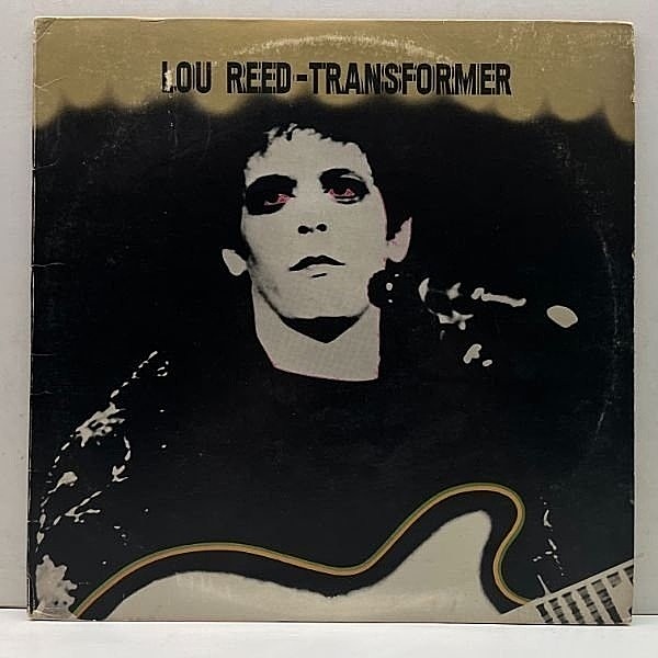 レコードメイン画像：激レア!Cut無し!良好盤! US 完全オリジナル 初版Dynaflex 橙ラベ LOU REED Transformer ('72 RCA) DAVID BOWIE prod. トランスフォーマー