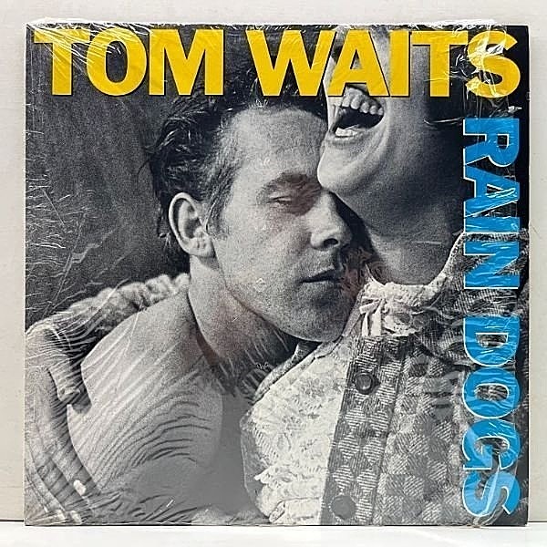 レコードメイン画像：希少 シュリンク良好!! USオリジナル TOM WAITS Rain Dogs ('85 Island) 両マト1 トム・ウェイツ／レイン・ドッグ 米 LP レア・アナログ