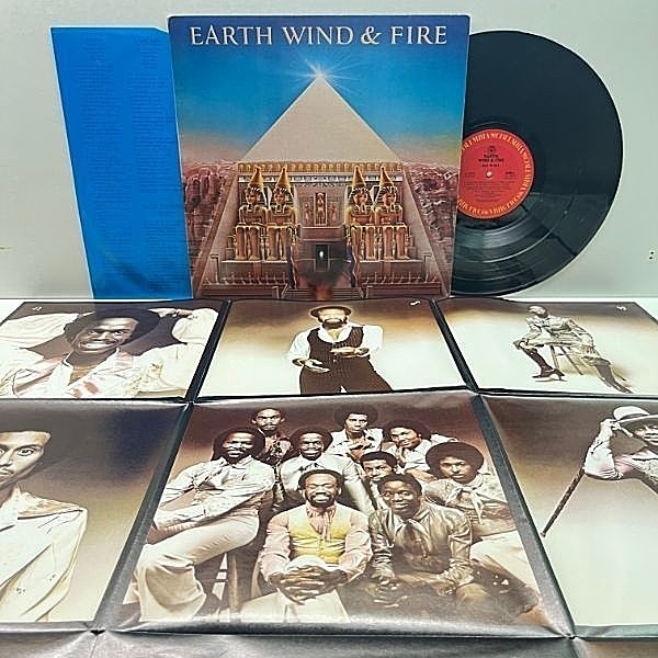 レコードメイン画像：【大判ポスター／インナー完品】良好!! 初版 JC規格 USオリジナル EARTH WIND & FIRE All 'N All ('77 Columbia) Fantasy, Brazilian Rhyme