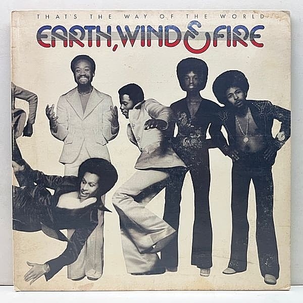 レコードメイン画像：USオリジナル 初版 PC規格 TML刻印 EARTH WIND & FIRE That's The Way Of The World ('75 Columbia) Shining Star ほか 不朽の名作