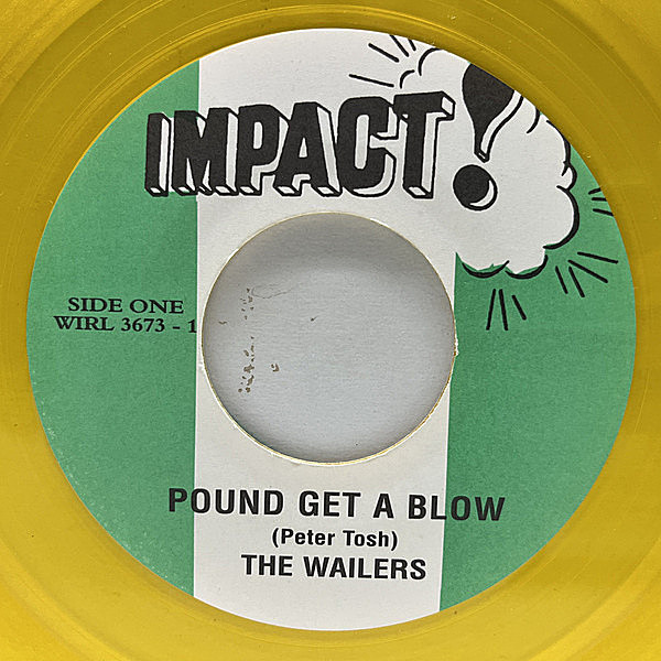 レコードメイン画像：美盤!!【限定YELLOW VINYL仕様】USプレス PETER TOSH & THE WAILERS Pound Get A Blow / Burial 初期ロックステディ時代 秘蔵レアチューン