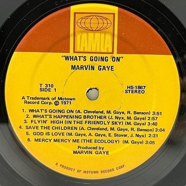MARVIN GAYE / What's Going On (LP) / Tamla | WAXPEND RECORDS