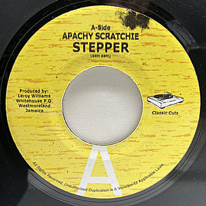 レコード画像：APACHY SCRATCHIE / BORN JAMERICANS / Stepper / Yardcore