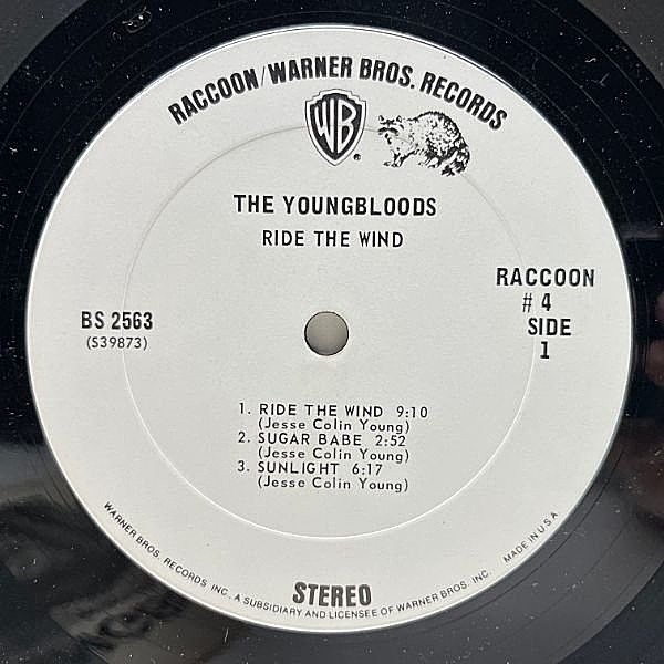 YOUNGBLOODS / Ride The Wind (LP) / Warner Bros. | WAXPEND