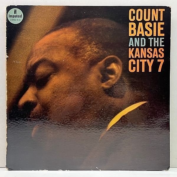 レコードメイン画像：良好盤!! 橙ツヤ VANGELDER刻印 US初期プレス COUNT BASIE & KANSAS CITY 7 (Impulse AS-15) w/ THAD JONES, FREDDIE GREEN, FRANK FOSTER