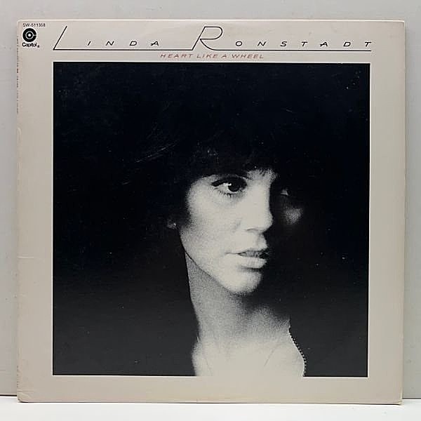 レコードメイン画像：美盤!! 初版 橙ラベ USオリジナル【CRC, Club Edition】LINDA RONSTADT Heart Like A Wheel ('74 Capitol) 珍しいColumbiaプレス！