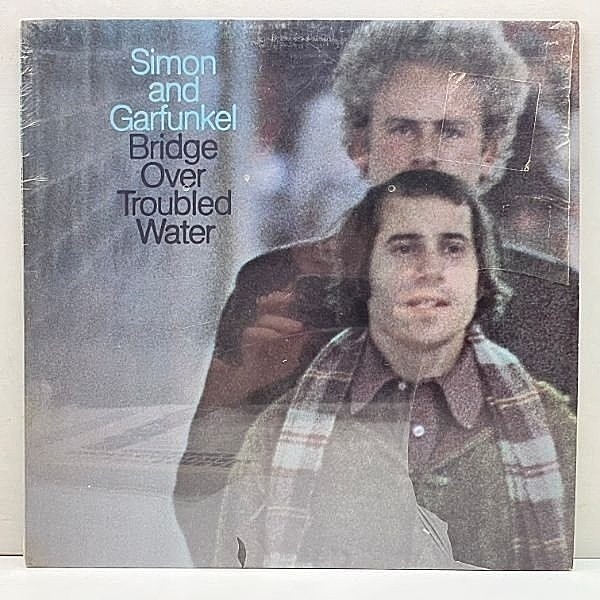 レコードメイン画像：レア!シュリンク付き! 初版 2eye USオリジナル SIMON & GARFUNKEL Bridge Over Troubled Water ('70 Columbia) 明日に架ける橋 LP 概ね良好