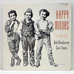 レコード画像：RED MITCHELL / BOB BROOKMEYER / ZOOT SIMS / Happy Minors