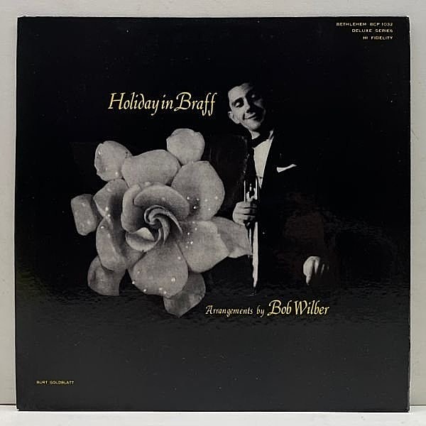 レコードメイン画像：【パーフェクト美品】オリジナル RUBY BRAFF Holiday In Braff ('55 Bethlehem) ビリー・ホリディの愛唱曲集 w/ Bob Wilber, Ellis Larkins