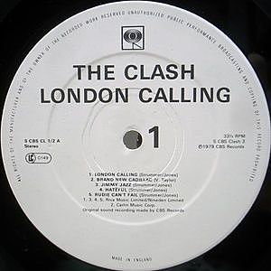 The Clash London Calling ザ・クラッシュ レコード LP CLASH / London Calling (LP) / Epic | WAXPEND RECORDS