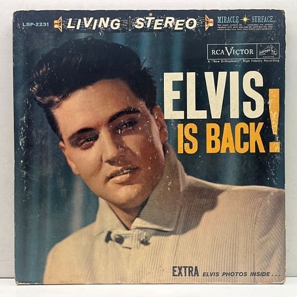 Elvis Presley Elvis Is Back! 英盤LP Mono深溝 Elvis Presley Elvis Is Back! 英盤LP Mono深溝 - メルカリ