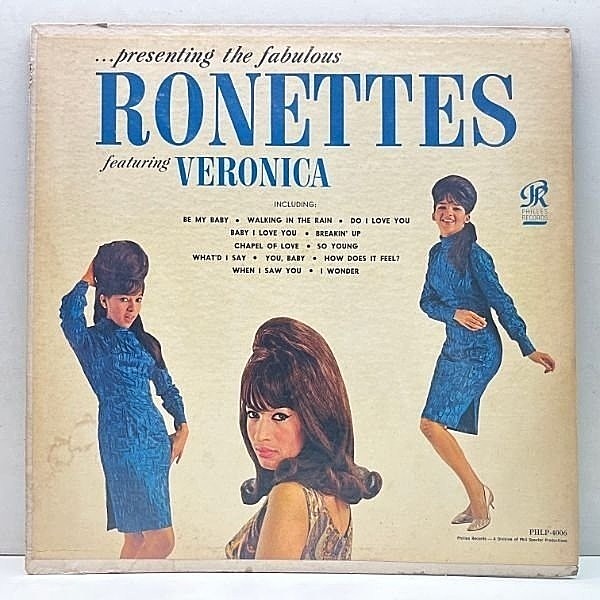 レコードメイン画像：希少な良好盤!! MONO【誤植ラベ Capitol Club Edition】THE RONETTES Presenting The Fabulous Ronettes Featuring Veronica モノラル レア