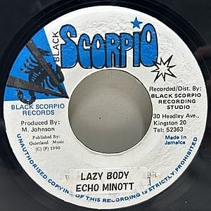 レコード画像：ECHO MINOTT / Lazy Body