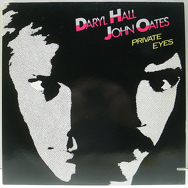 レコードメイン画像：極美盤 RL刻印(BOB LUDWIG) USオリジナル DARYL HALL & JOHN OATES Private Eyes / ポストカード 専用インナー 完品