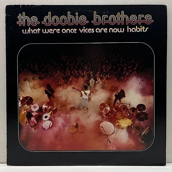 レコードメイン画像：美盤!! 初版 Wマーク無し USオリジナル DOOBIE BROTHERS What Were Once Vices Are Now Habits ('74 Warner) ドゥービー天国 米 LP 原盤