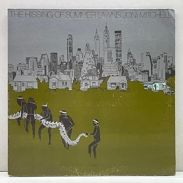 レコードメイン画像：良好盤!! 初版 7E規格 USオリジナル JONI MITCHELL The Hissing Of Summer Lawns ('75 Asylum) ジョニ・ミッチェル 夏草の誘い