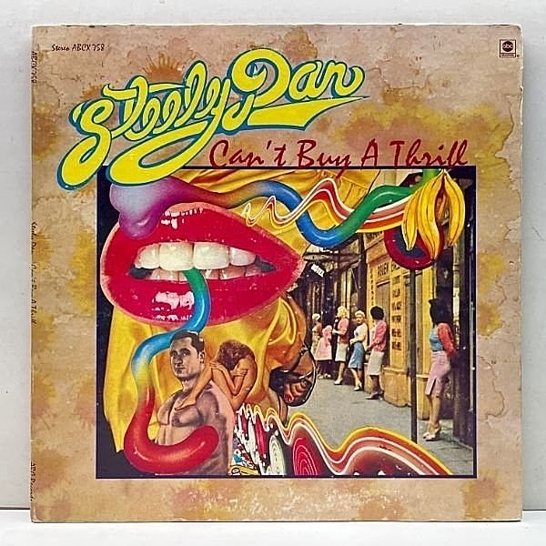 レコードメイン画像：USオリジナル 初版 マルチ箱・黒ラベル ABCリム表記 STEELY DAN Can't Buy A Thrill ('72 abc) スティーリ・ダン 1st 名盤 米 LP 原盤