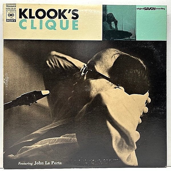 レコードメイン画像：美盤!!【MONO】KENNY CLARKE Klook's Clique (CBS・Sony JPN 70sプレス) w/ JOHN LA PORTA, DONALD BYRD, RONNIE BALL, WENDELL MARSHALL