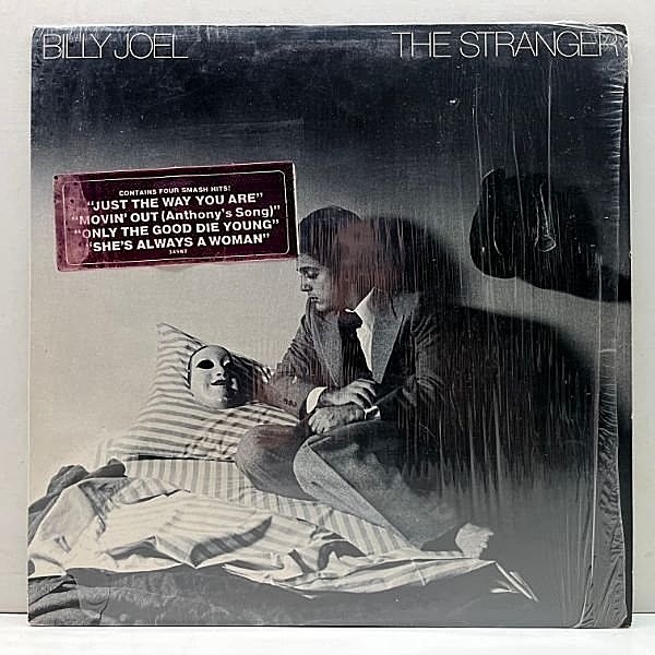レコードメイン画像：レア!シュリンク美品!Cut無し! USオリジナル BILLY JOEL The Stranger ('77 Columbia) ビリー・ジョエル／ストレンジャー 素顔のままで