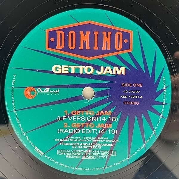 DOMINO - DOMINO (レコード)